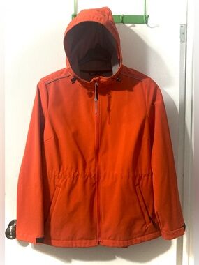 Orange Lined Raincoat - Sears Canada - XL